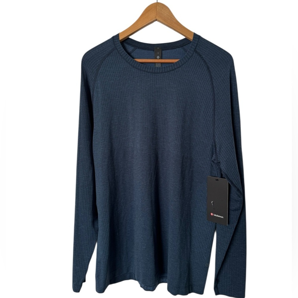 lululemon
METAL VENT TECH LONG SLEEVE - Long sleeved top - mineral blue - Picture 2 of 7